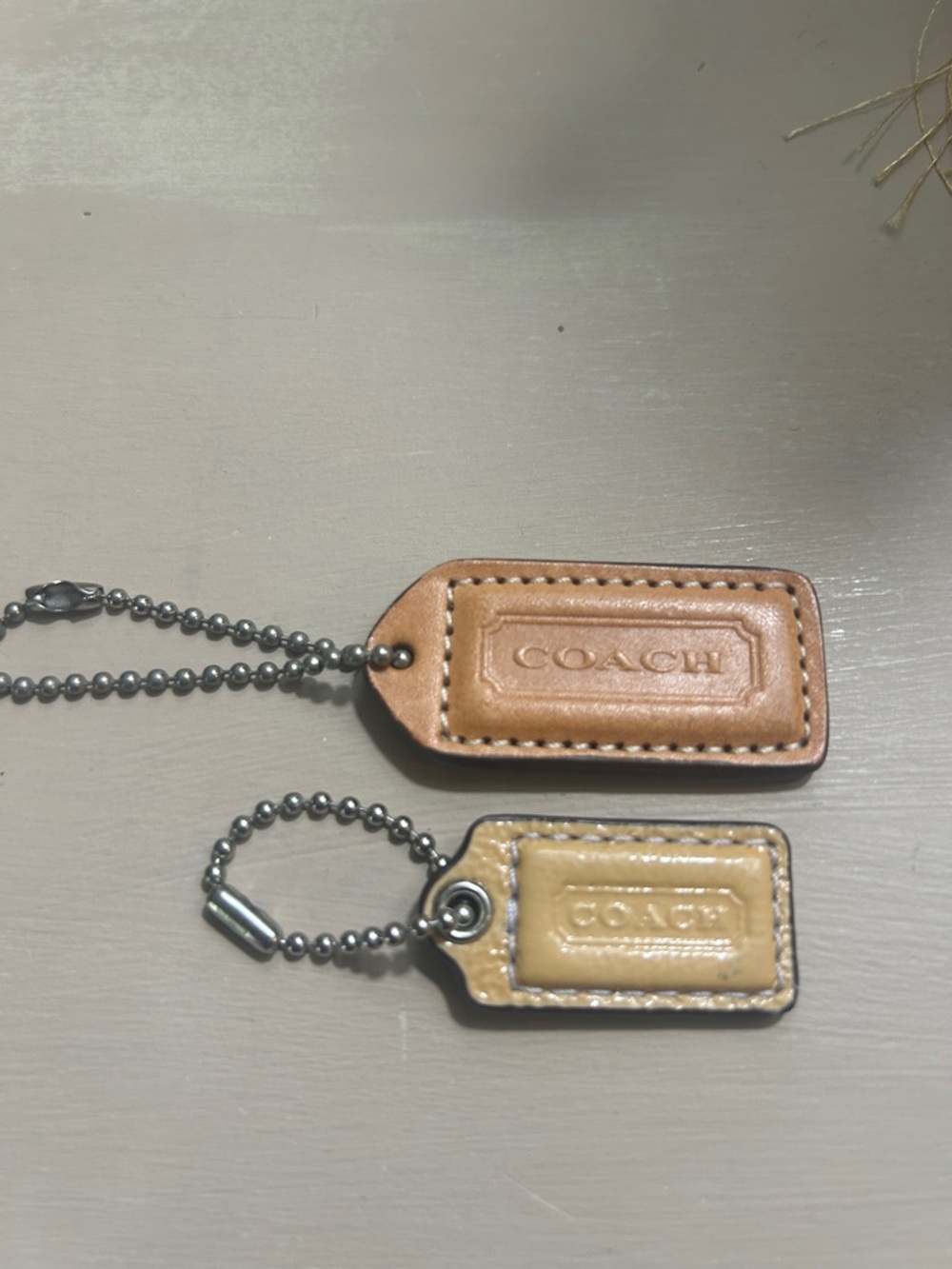 Coach hangtags